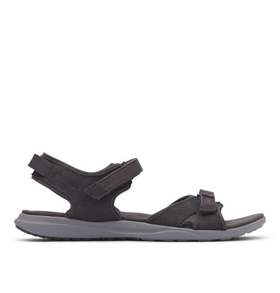Columbia Womens Sandals UK - PFG Shoes Black Grey UK-472448